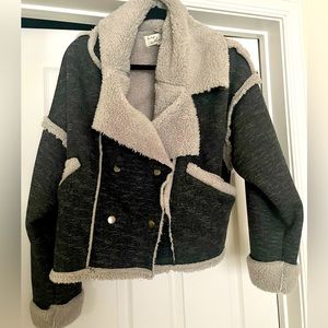 Vintage Havana Sherpa Boho Coat